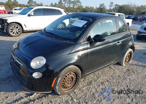 2015 Fiat 500 Pop z USA, uszkodzony, nr VIN 3C3CFFAR0FT750137